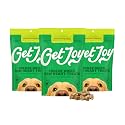 Get Joy Freeze Dried Dog Treats, 100% Beef Heart, 4 Ounce Bag (Pack of 3), Single Ingredient Organ Meat, High Protein, Heart Health, Energy, Grain Free, Gluten Free, Made in USA