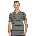Get In Men39s Striped Regular Fit Polo