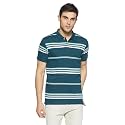 Get In Men39s Striped Regular Fit Polo