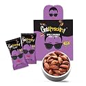 GetKrrackin! Apple Cinnamon Roasted Almonds - 280g (14 Pouch x 20g) | Zero Oil, Not Fried | Healthy Nuts | Roasted, Flavorful &amp; Fiber-Rich! | Anytime Indulgence| Nutrition On The Go| Perfect Breakfast Fix | 100% Californi