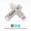 Getmor mobile storage type-C USB type-A