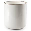 getstar Large Utensil Holder for Kitchen Counter,7.2" Vintage Ceramic Utensils Crocks Utensil Organizer for Spatula Farmhouse Kitchen Decor