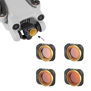 getzget nd filter 4 in 1 set compatible with dji mini 3 mini 3 pro ndpl filter 481632ndpl roatating adjustable filter accessories filters 4 in 1ndpl set