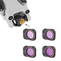 GetZget® 4 in 1 ND Filter Set for DJI Mini 3/3 Pro - ND4, ND8, ND16, ND32