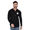 Geum Mens Mandarin Collar Shirt Slim