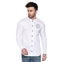 Geum Mens Mandarin Collar Shirt Slim