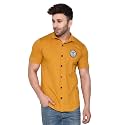 Geum Mens Casual Shirt with Graphic Print