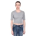 Geum Women39s Cotton Round Neck Half Sleeve