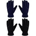 Geyoga 2 Pairs Kids Fleece Gloves
