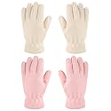 Geyoga 2 Pairs Kids Fleece Gloves