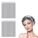 Geyoga 200 Pcs Disposable Hair Net Cap for Spray Tanning Food Service