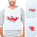 Geyoga 30 Pcs Lobster Crab Bibs Bulk 23 Inch