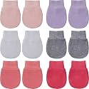 Geyoga 6 Pairs Baby Mittens Newborn No Scratch Gloves Infant