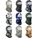 Geyoga 9 Pcs Balaclava Ski Mask, UV Sun Protection Full Face Cover