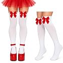 Geyoga Womens Thigh High Stockings Halloween Costume Antiskid