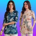 gfashion Women Printed Tunic Kurta