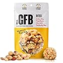 The GFB Peanut Butter Protein Bites | Certified Gluten Free Snack Bites | Super Tasty Plant Based Protein Balls | Travel Ready Non-GMO, Kosher &amp; Vegan Snacks | Resealable 4oz Bag, 1 Pack