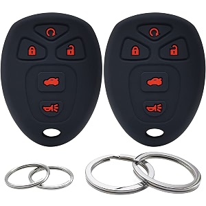 car curatin ouc60270 black with red 5 buttons