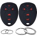 Car Curatin OUC60270 (Black with Red, 5 Buttons)