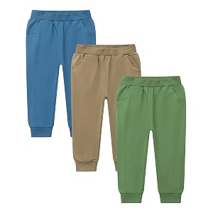 GFQLONG Toddler Boys 2 Pack Cotton Active