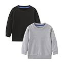 GFQLONG Toddler Boys Crewneck Sweatshirt Long Sleeve Cotton Pullover 1T-10Y