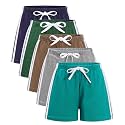GFQLONG Toddler Boys Girls Cotton Athletic Shorts Summer Soccer 2-8Y