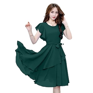 GG Fashion Womens Fit and Double Flare