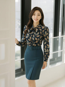 GG Style Casual Printed Women Black Top