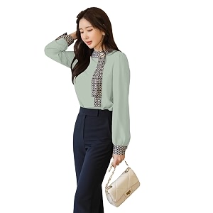 GG Style Women Western Printed Cuff Collar