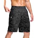 GGJ Men's Lightweight Athletic Shorts with 2 Zipper Pockets 7"/9"/5" Gym Workout Running Quick Dry Tennis Shorts for Men