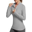 GGOV Golf Shirts for Woman UPF 50+ Sun Protection Quick Dry Lightweight Long Sleeve Polo Shirts for Woman Rash Guard