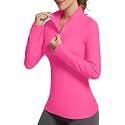GGOV Golf Shirts for Woman UPF 50+ Sun Protection Quick Dry Lightweight Long Sleeve Polo Shirts for Woman Rash Guard