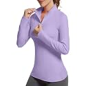 GGOV Golf Shirts for Woman UPF 50+ Sun Protection Quick Dry Lightweight Long Sleeve Polo Shirts for Woman Rash Guard
