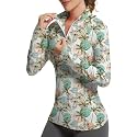 GGOV Golf Shirts for Woman UPF 50+ Sun Protection Quick Dry Lightweight Long Sleeve Polo Shirts for Woman Rash Guard