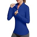 GGOV Golf Shirts for Woman UPF 50+ Sun Protection Quick Dry Lightweight Long Sleeve Polo Shirts for Woman Rash Guard