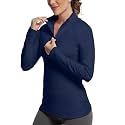 GGOV Golf Shirts for Woman UPF 50+ Sun Protection Quick Dry Lightweight Long Sleeve Polo Shirts for Woman Rash Guard