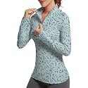 GGOV Golf Shirts for Woman UPF 50+ Sun Protection Quick Dry Lightweight Long Sleeve Polo Shirts for Woman Rash Guard