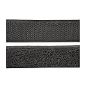 GGR Supplies Convenient and Strong- Sets of Hook and Loop Nylon Fastener Strips with Heavy-Duty Adhesive Backing for Damage-Free Mounting in Home or Office. (Black, 2 inch X 4 inch- 10 Sets)