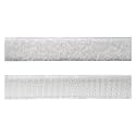 GGR Supplies Convenient and Strong- Sets of Hook and Loop Nylon Fastener Strips with Heavy-Duty Adhesive Backing for Damage-Free Mounting in Home or Office. (White, 3/4 inch X 4 inch- 15 Sets)
