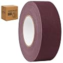 GGR Supplies CGT-80 Gaffers Stage Tape, Burgundy, 2 in x 60 yd, 24-Pack