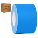 GGR Supplies CGT-80 Gaffers Stage Tape, Light Blue, 4 in x 60 yd, 12-Pack