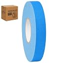 GGR Supplies CGT-80 Gaffers Stage Tape, Light Blue, 1 in x 60 yd, 48-Pack