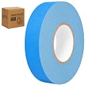 GGR Supplies CGT-80 Gaffers Stage Tape, Light Blue, 1.5 in x 60 yd, 32-Pack