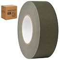 GGR Supplies CGT-80 Gaffers Stage Tape, Olive Drab, 2 in x 60 yd, 24-Pack