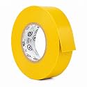 GGR Supplies EL-766AW Yellow General Purpose Electrical Tape, 1 Inch x 66 Feet, 7 Mil PVC, UL/CSA Listed Core, 600V Flame-Retardant Insulation for Wire Splicing, Bundling &amp; Color Coding, Pack of 1