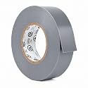 GGR Supplies EL-766AW Gray General Purpose Electrical Tape, 3/4 Inch x 66 Feet, 7 Mil PVC, UL/CSA Listed Core, 600V Flame-Retardant Insulation for Wire Splicing, Bundling &amp; Color Coding, Pack of 1