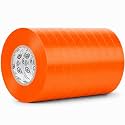 GGR Supplies EL-766AW Orange General Purpose Electrical Tape, 3/8 Inch x 66 Feet, 7 Mil PVC, UL/CSA Listed Core, 600V Flame-Retardant Insulation for Wire Splicing, Bundling &amp; Color Coding, Pack of 10