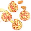 Ghasitaram Gifts Indian Sweets - Sweets Ganesha Chaturthi Gifts Modaks Roasted Cashew Strawberry Modaks 400 GMS