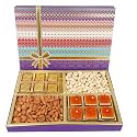 Jaiccha Gifts Diwali-Fresh Fruit N Nut Dryfruit Box With Mango&amp;Mewa Bites(700 G)|Gift For Diwali,Holi,Valentine,Birthday,Anniversary,Gift For Her,Him,Mothers Day,Fathers Day|