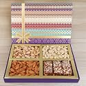 Jaiccha Gifts Diwali-Dryfruits Fruit N Nut Dryfruit Box With Sugarfree Bites 450 Gms|Gift Hamper|Diwali Gift Hamper|Food Hampers|Gourmet Hampers|